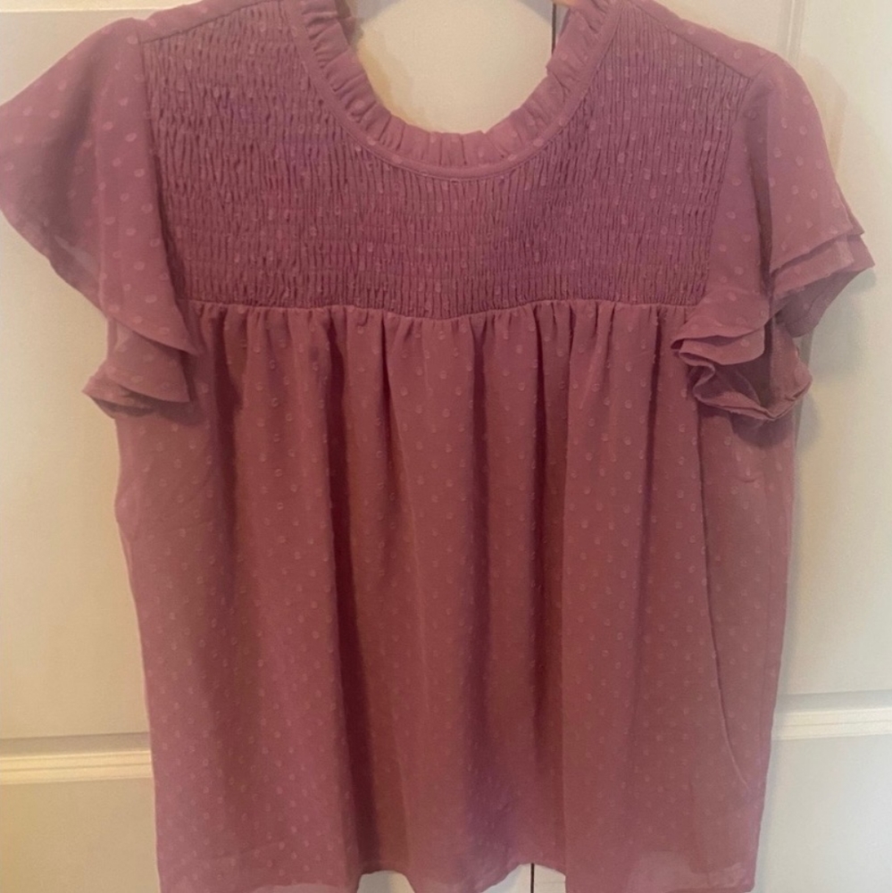 NWOT Purple shirt